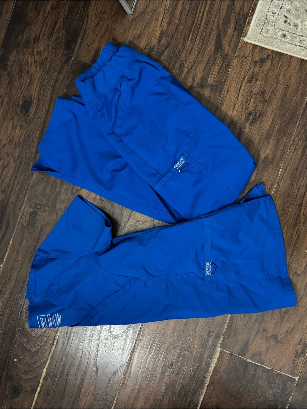 Cherokee Royal Blue Scrub Set